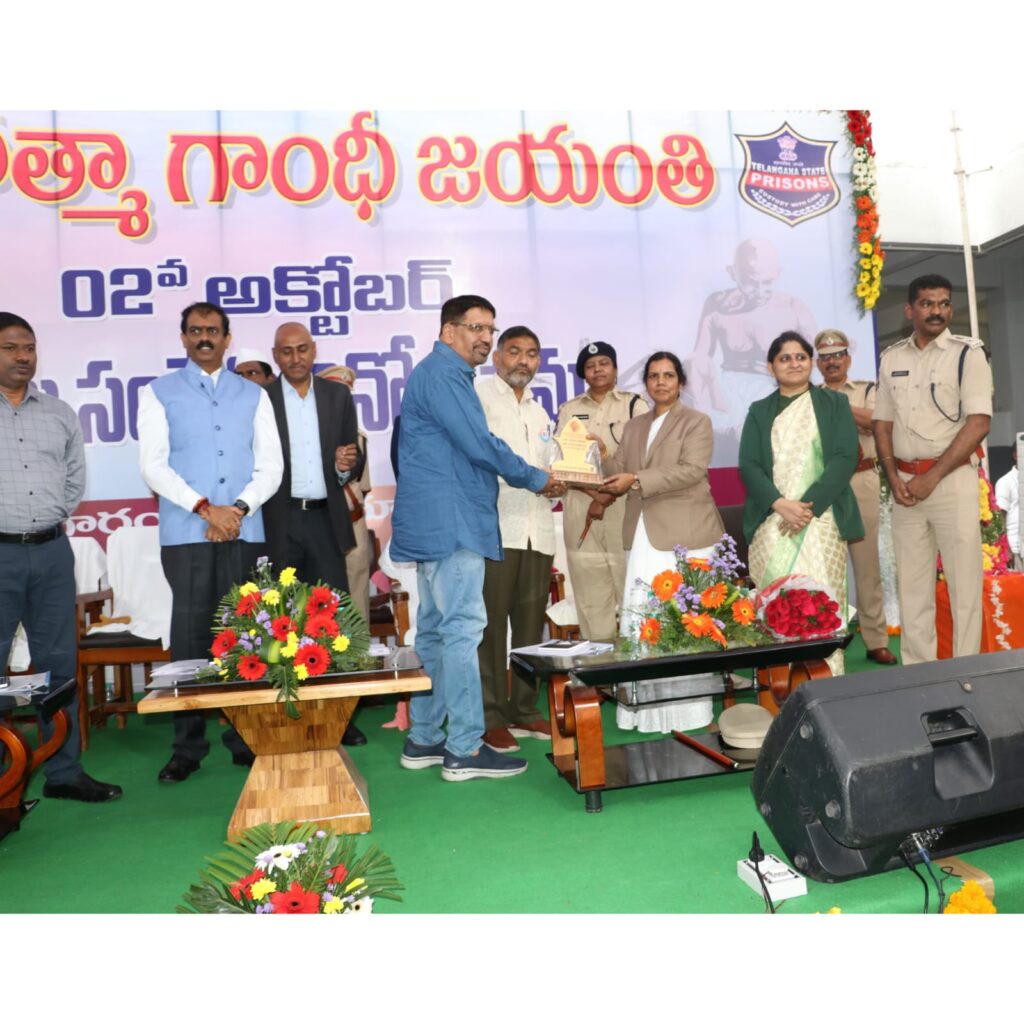 Honoring Commitment: Movement for Peace and Justice T.S. Recognized on Prisoners Welfare Day